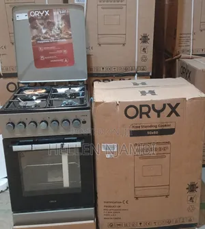 Mika Oryx 50*60cm 3 Gas Pool Jet Burner +1 Hotplate Standing Cooker