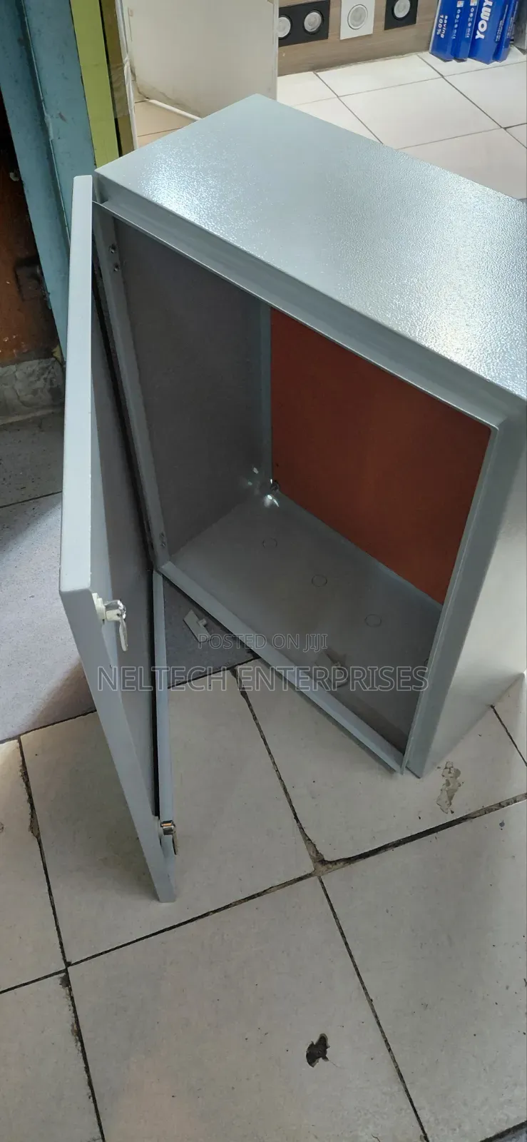 Powder Coated Panel Enclosure 600 by 500 by 250.