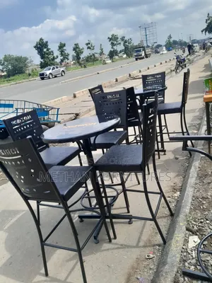 High Stools Restaurant Chairs and Table
