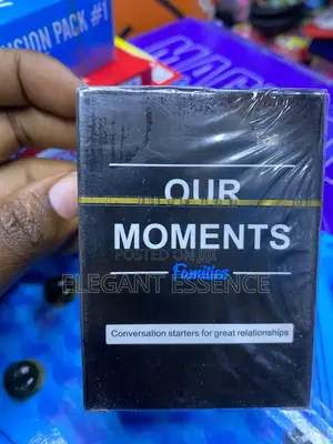 Our Moments Couples Card Game for Couples, Kids, Generations,families
