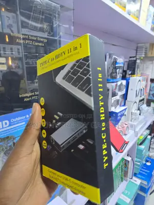 11-in-1 USB-C Multiport Adapter With SD TF Card Reader