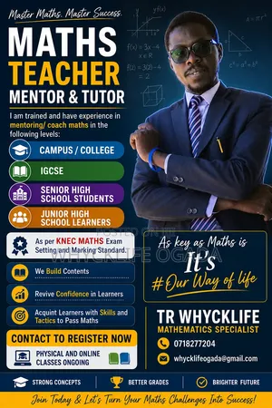 Mathematics Business Studies Teacher
