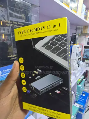 USB-C 11-in-1 Multiport Hub for MacBook Laptop Phone
