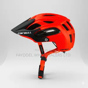 Cairbull MTB Cycling Helmet – Lightweight Adult Bike Helmet (Red)