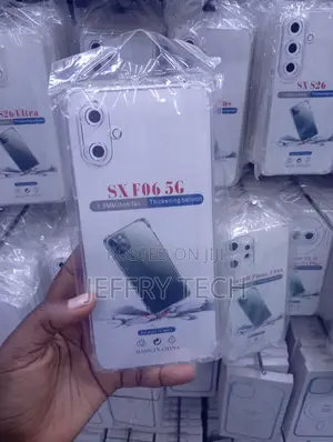 Samsung Galaxy A07, Clear Transparent Shockproof Phone Case