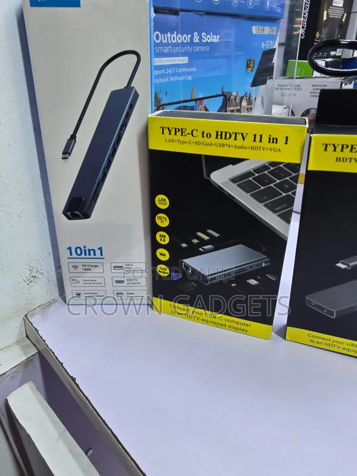 Multiport USB-C Hub 11-in-1 for Laptop MacBook Tablet