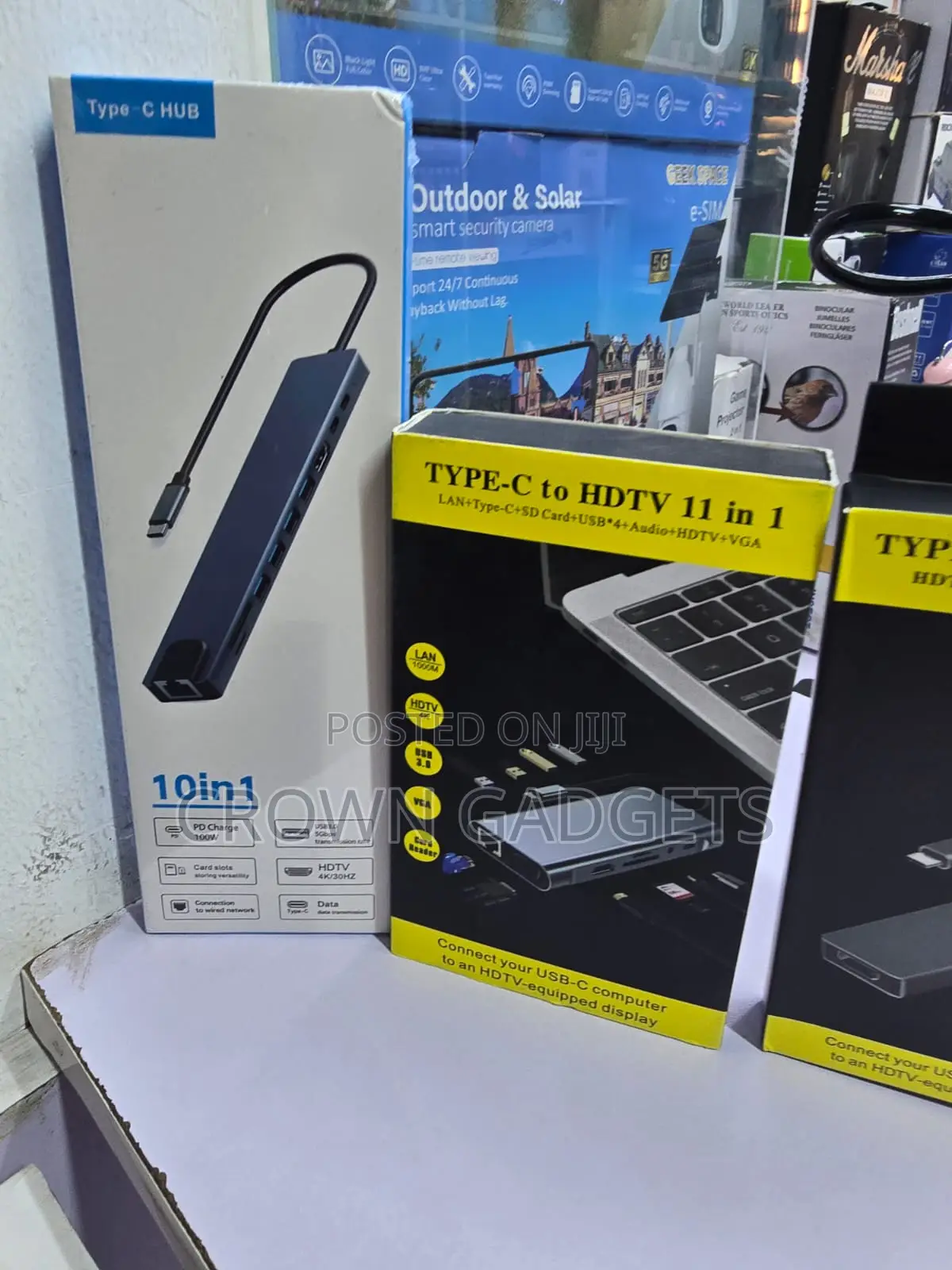 Multiport USB-C Hub 11-in-1 for Laptop MacBook Tablet