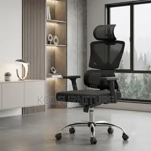 Office Chairs; High Back Mesh Executive Orthopedic Seat With Support