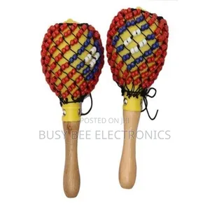Beaded Maracas -1 Pair