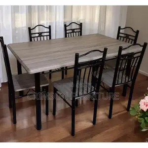 Executive 6-Seater Dining Table Set