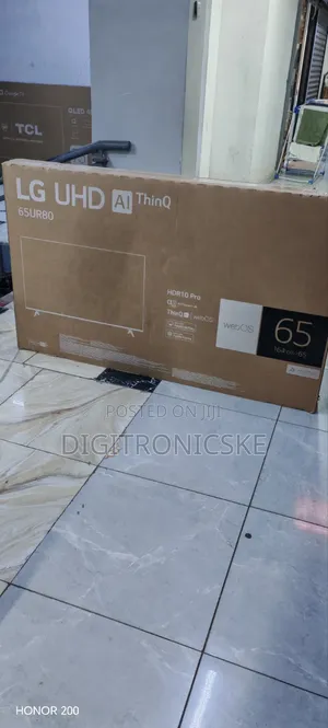 LG 65" Ur80 Uhd Webos HDR TV