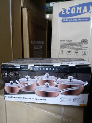 Edenberg 10PCS Premium Cooking Pot Set – Brand New