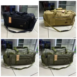 Large Multi Pockets Travel Duffel Bag_yu