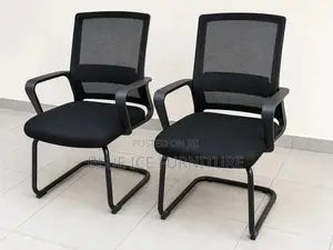 Executive Mesh Visitors Chair Black