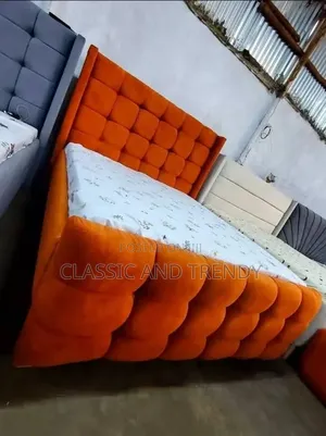 Orange Bubble Bed 5*6