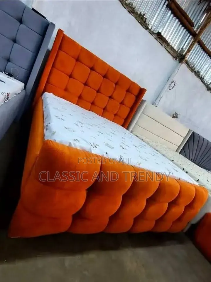 Orange Bubble Bed 5*6