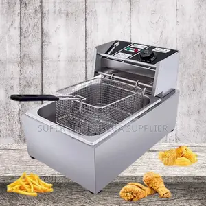 Heavy Duty Kitchen 4l/6l/10l Electric Stainless Steel Deep Fryer