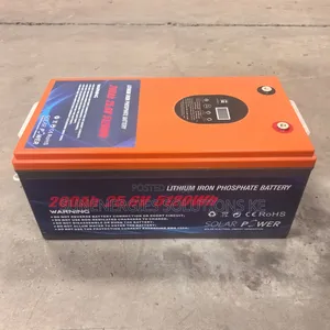 5.12kwh 25v 200ah Lithium Iron Phosphate Battery