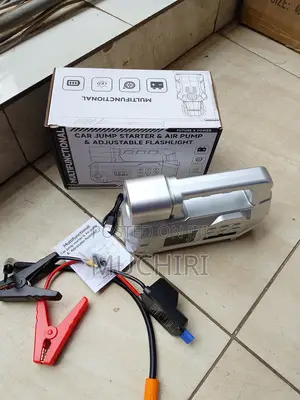 12V High Power Emergency Car Battery Booster With Air Compressor