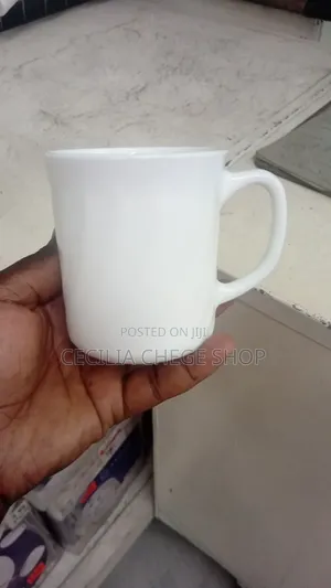 Restaurant Plain White Cups