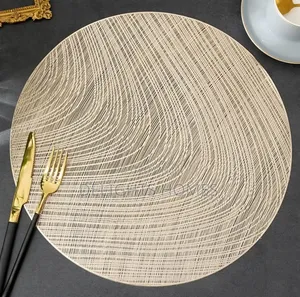 6pcs PVC Non-Woven Table Mats-Elk