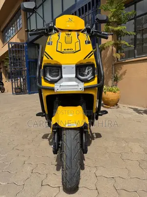 New Motorcycle 2025 Yellow