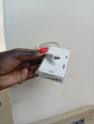 Mini Display to HDMI VGA DVI 3 in 1 Adapter