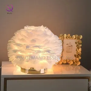 Feather Table Lamp