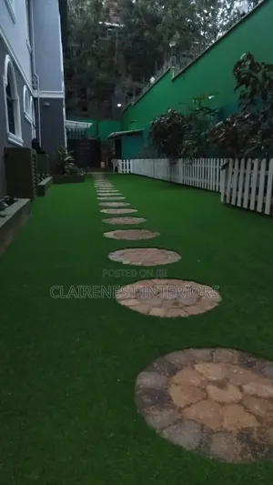 35mm House Surrounding Area Artificial Green Grass Carpet