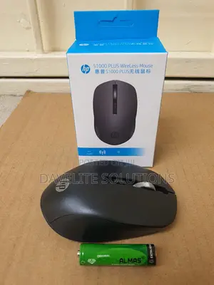 HP Wireless Silent Mouse S1000 Black