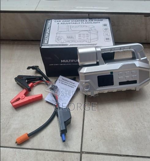 Multi-Function Digital Jump Starter With Tire Compressor - main view
