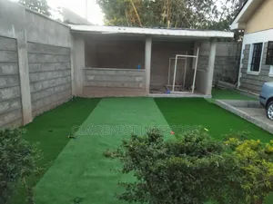 40mm Dark and Light Green No Trimming Artificial Green Grass Carpet