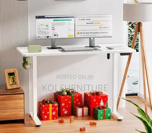Office Desk; 1.4 Meter Ergonomic Home Office Computer Location Desk