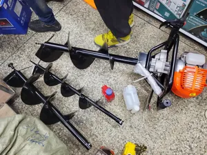 Heavy Duty 3 Bits Earth Auger