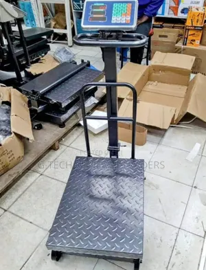Heavy Duty Commercial Platform Scale of Up to 600kg With Guard