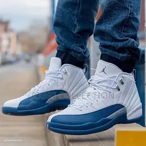 Air Jordan 12 Retro "French Blue" Sneakers