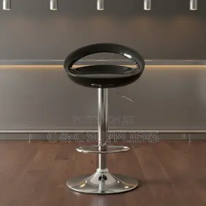 Rolling Modern Kitchen Barstool