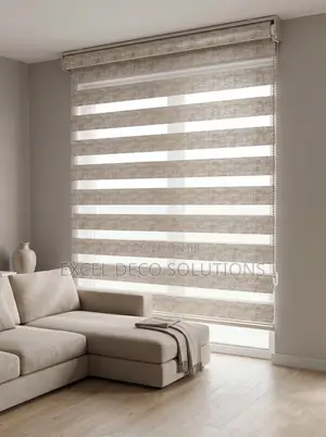 Office Window Blinds – Zebra Roll Up 3,999/SQM Fitted