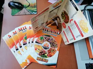 Restaurant - 4 Page Menu