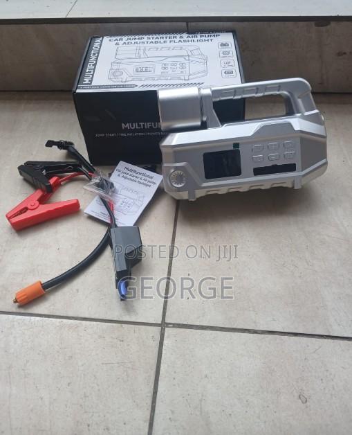 Multi-Function Digital Jump Starter With Tire Compressor - thumbnail 2