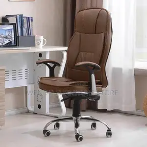 Office Chairs; Brown Generic Ergonomic High Chair