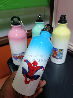 Cartoon Branding, Water Bottles, Tees