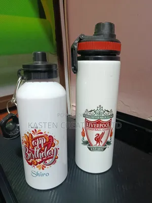Cartoon Branding, Water Bottles, Tees
