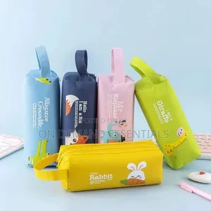 Portable Canvas Pencil Case