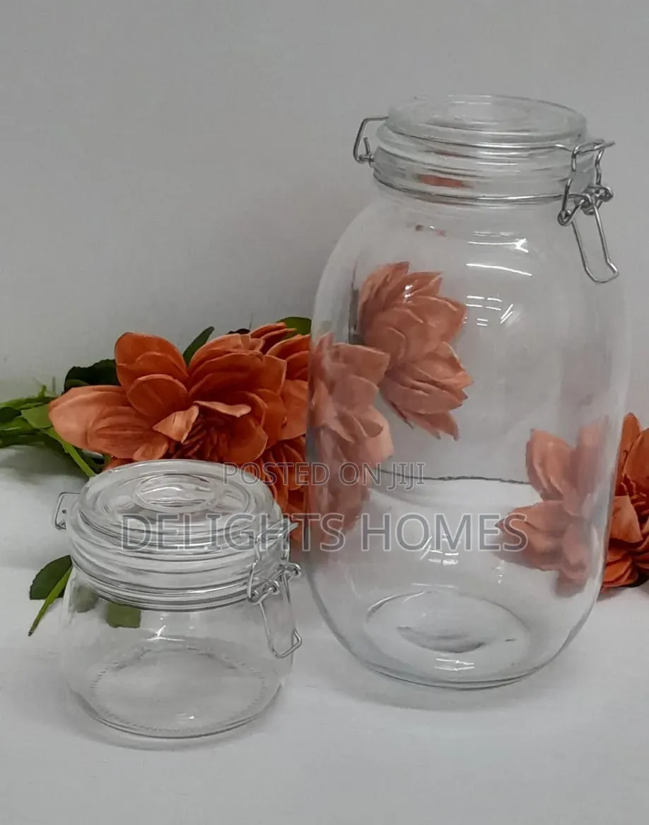 Airtight Storage Clip Top Jars 500ml-Alp
