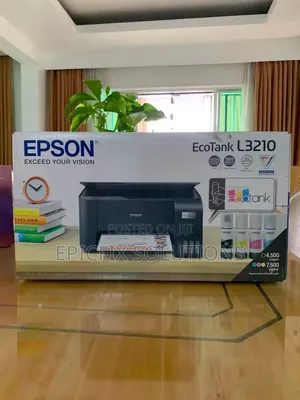 Ecotank L3210 Epson Printer 4 Color Printer,scan, Copy and Print Aba