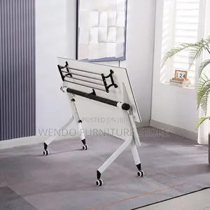 Office Desk; 1.2m Foldable Office Training Movable Table