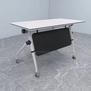 Office Desk; 1.2m Foldable Office Training Movable Table