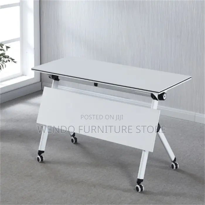 Office Desk; 1.2m Foldable Office Training Movable Table