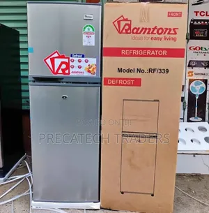 138ltrs Refrigerator Brand New Ramtons Double Door Refrigerator